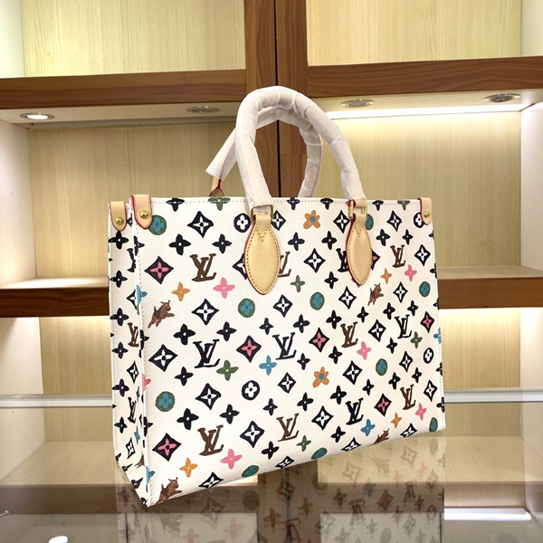 ルイヴィトンバッグ側面デザイン